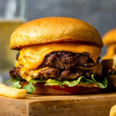 Hamburguesa Double Cheese Burger