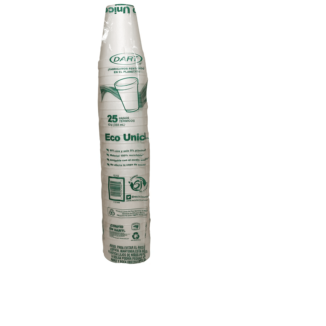 Vaso Termico 12oz con 25pz