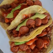 Taco de Salchichas Frita