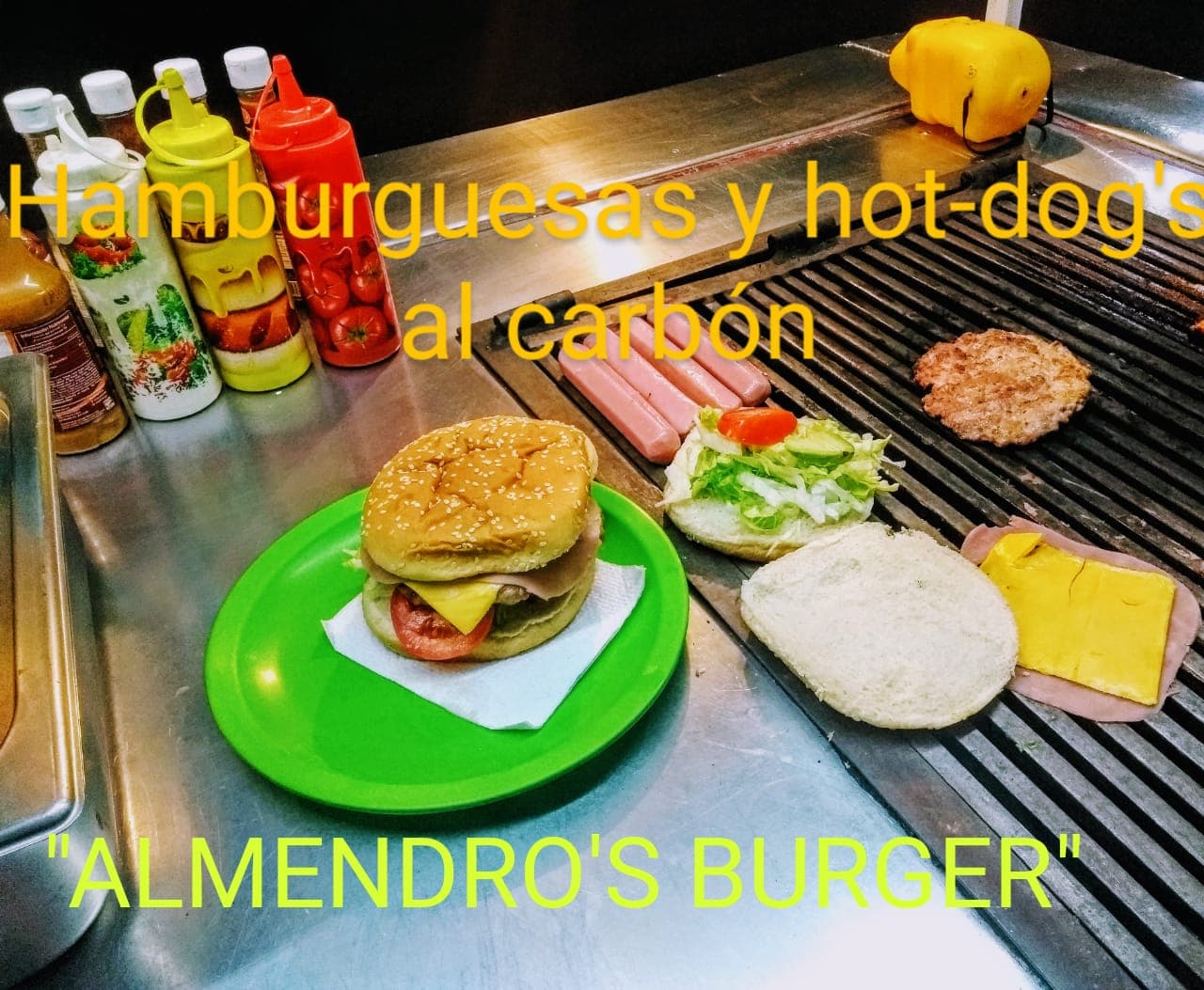 Almendro´s Burger Leona Vicario