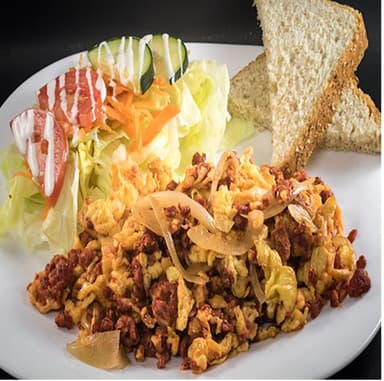 Huevos Revueltos C/Chorizo