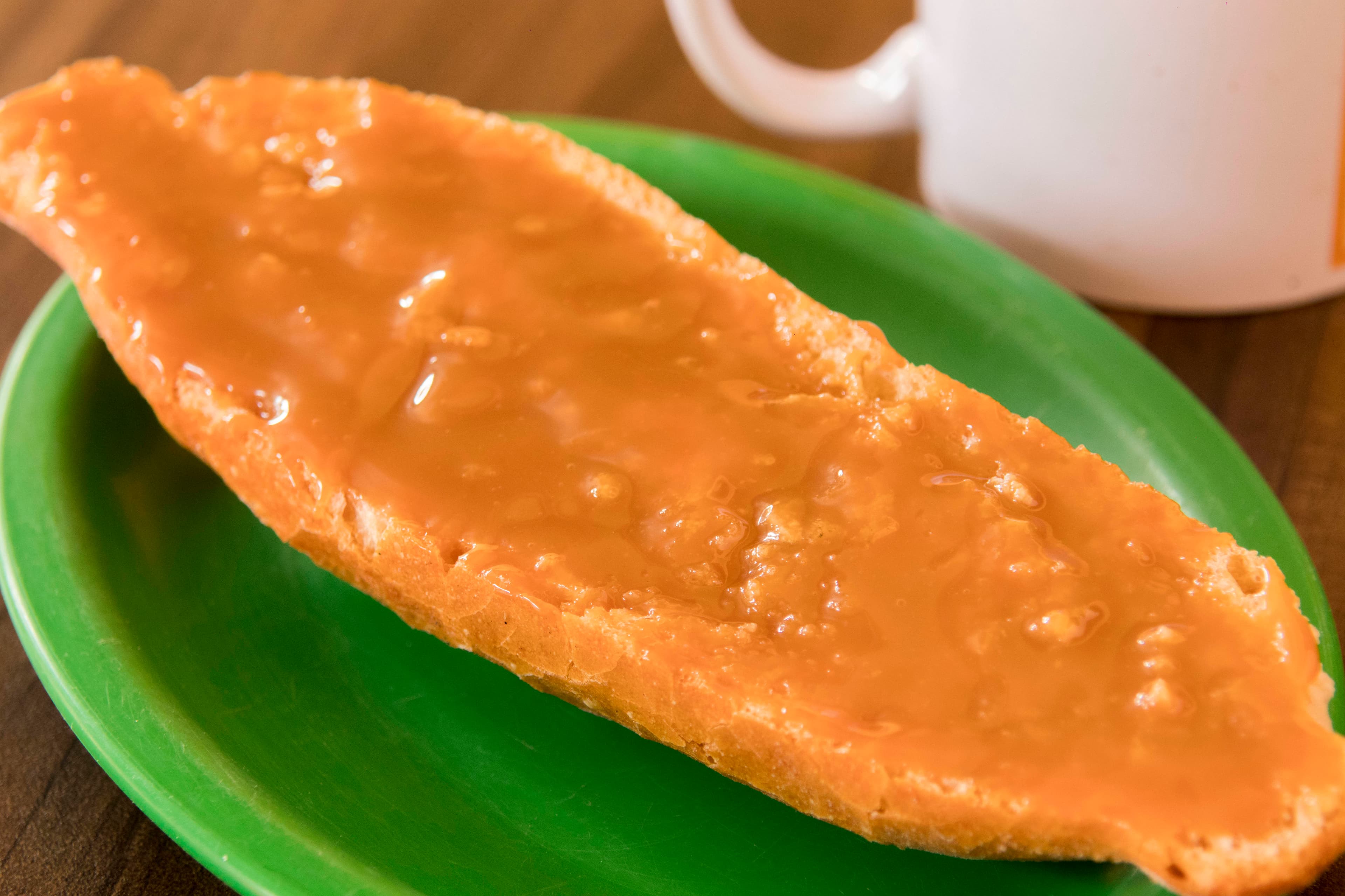 Mollete de Cajeta