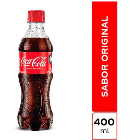 Gaseosa Coca Cola Pet 400 Ml