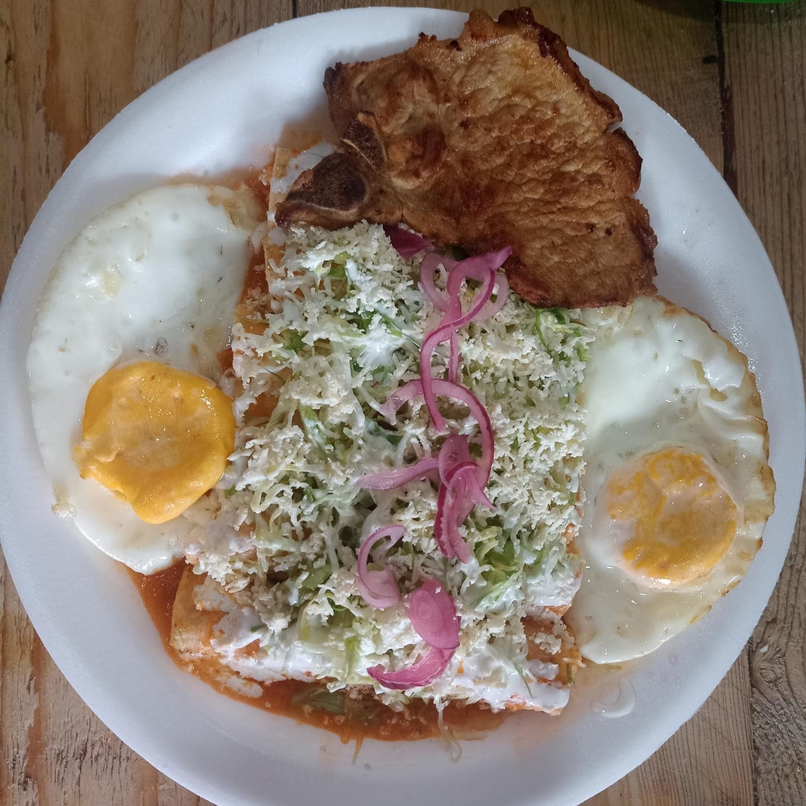 Entomatadas Con Carne Asada Y Dos Huevos