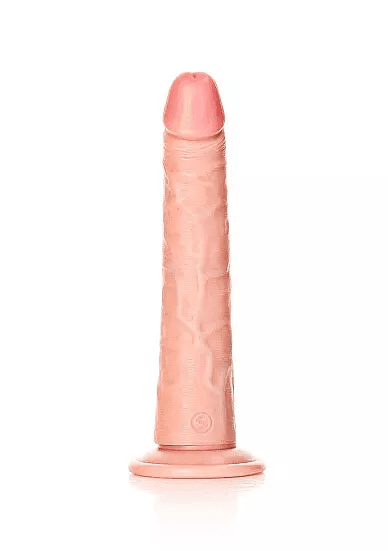 SLIM REALISTIC DILDO  8 INCH