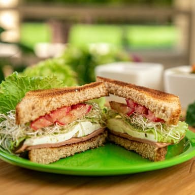 Sándwich Jamón Veg