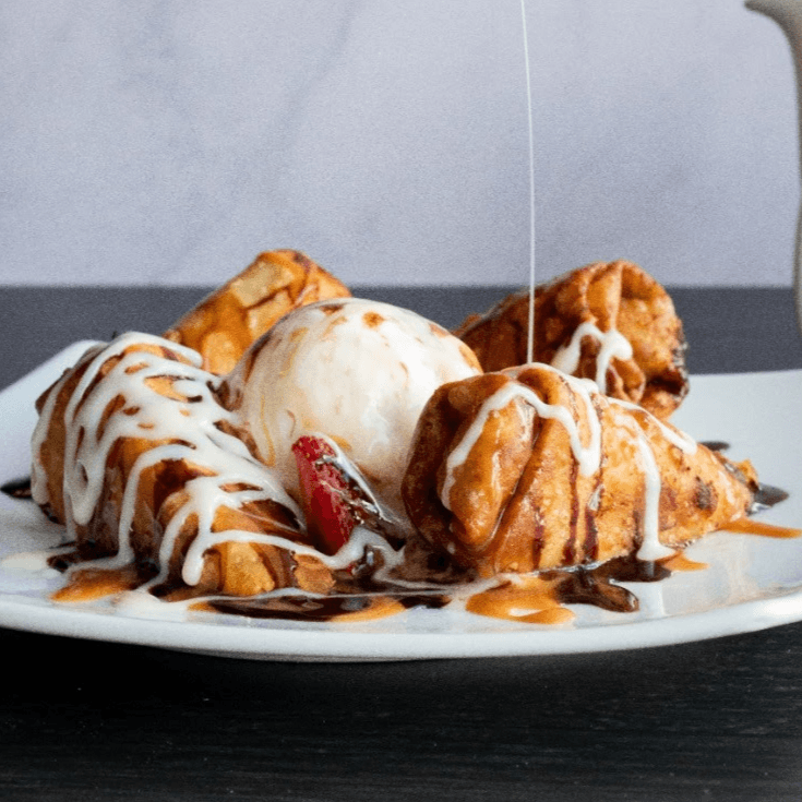 Spring Banana Roll