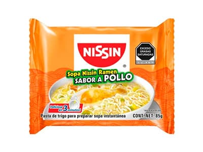 SOPA NISSIN RAMEN POLLO 85 G