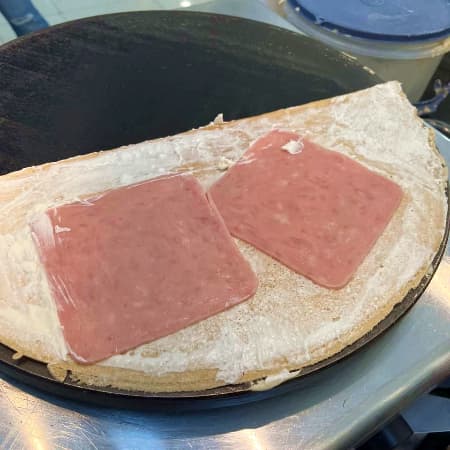 Crepa de Philadelphia y Jamón