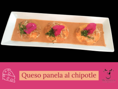 Queso Panela al Chipotle (incluye jugo y café)