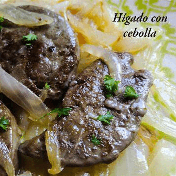 Taco de Higado Encebollado