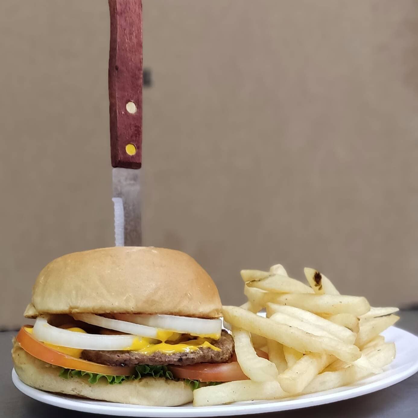 Hamburguesa Simple en Combo