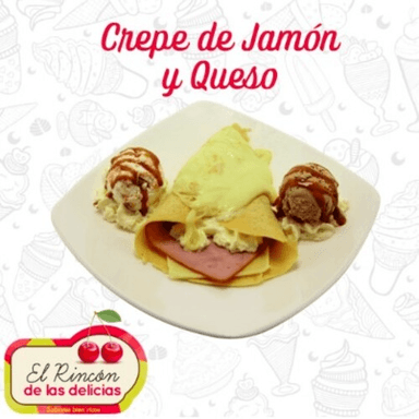 Crepe de Jamón y Queso