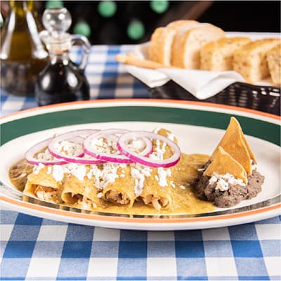 Enchiladas Verdes
