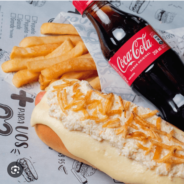 Perro Super Gratinado +gaseosas