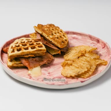Waffle de Tocino