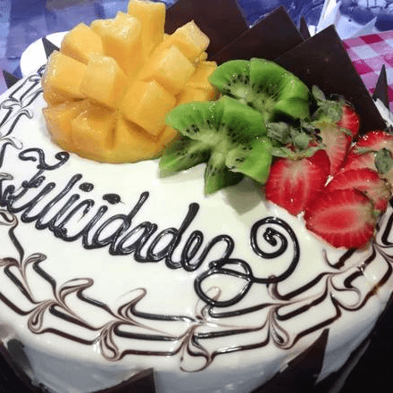 Pastel Vainilla Frutal Grande