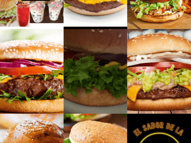 El sabor de la hamburguesa