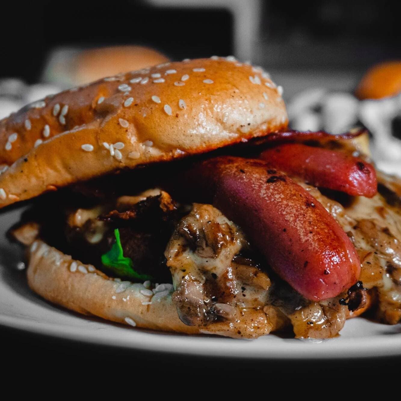 Hamburguesa Champiñones