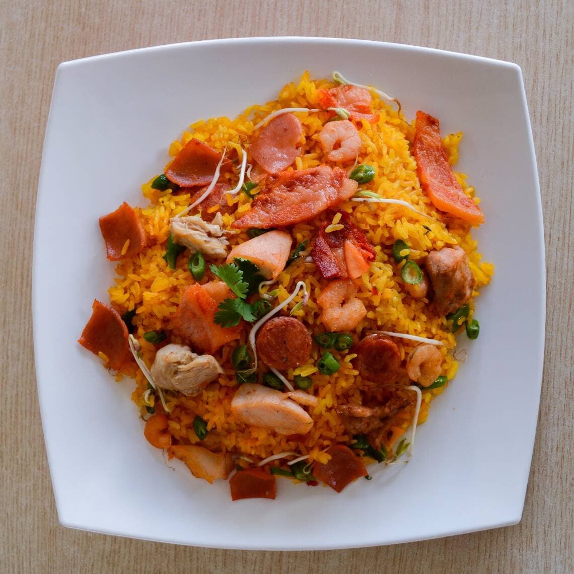Arroz 7 Carnes 5 Porciones