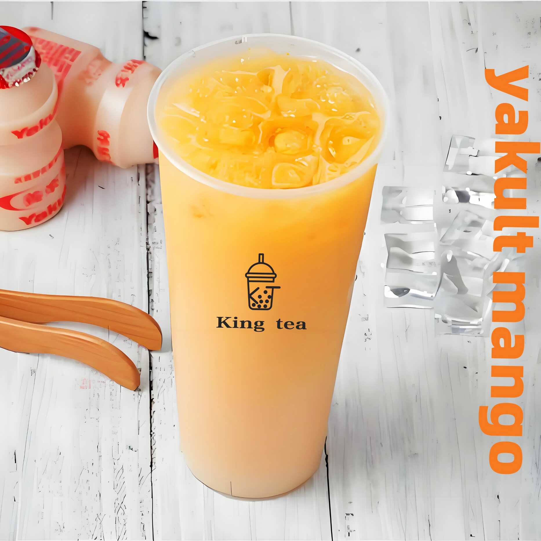 Yakult Mango Tea