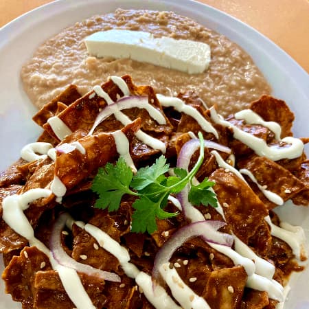Chilaquiles de Mole