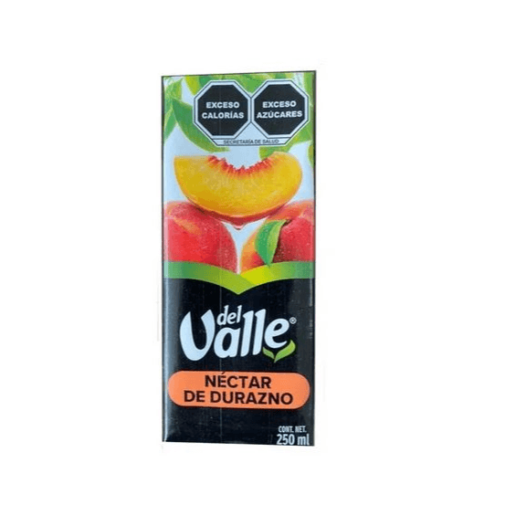 DEL VALLE NECTAR DE DURAZNO 250 ML