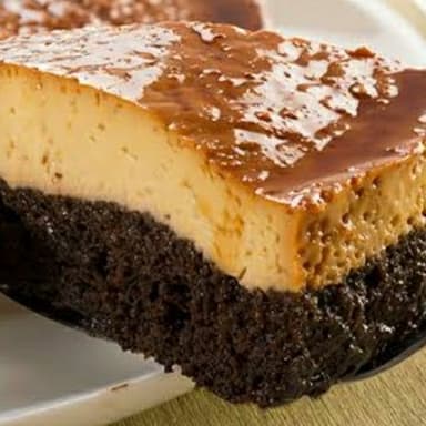 Rebanada de Choco Flan