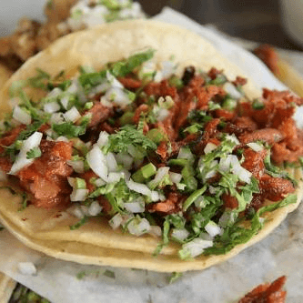 Taco de Pastor.