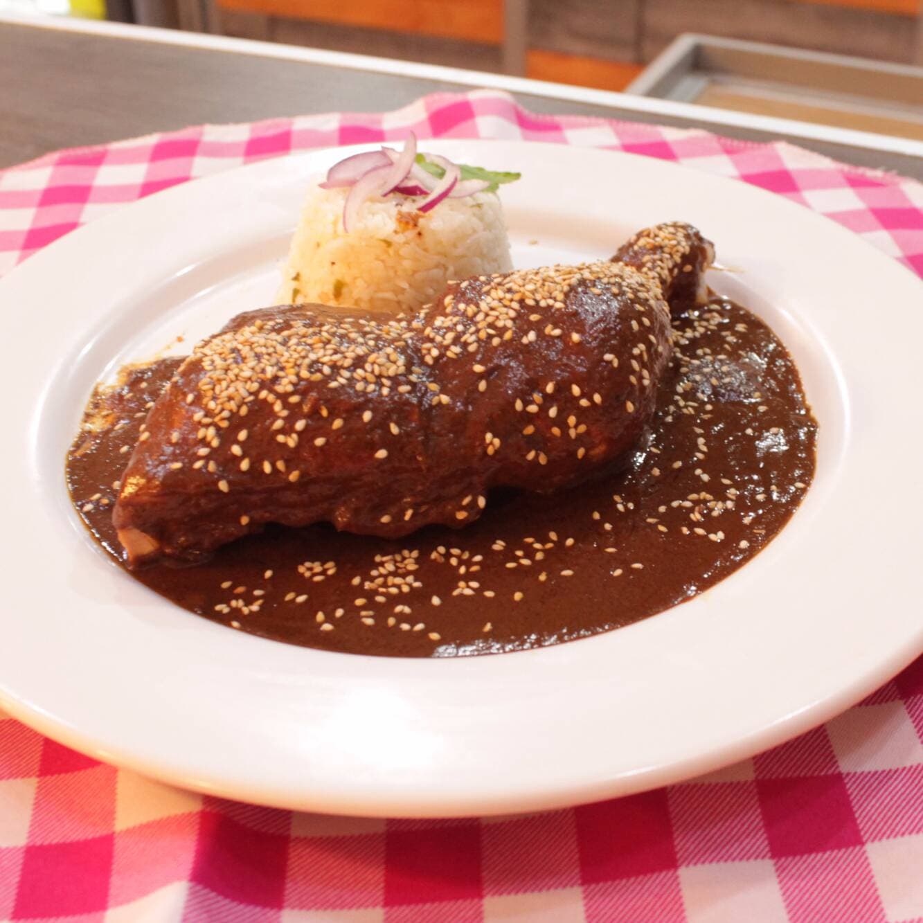 Pollo en Mole Poblano