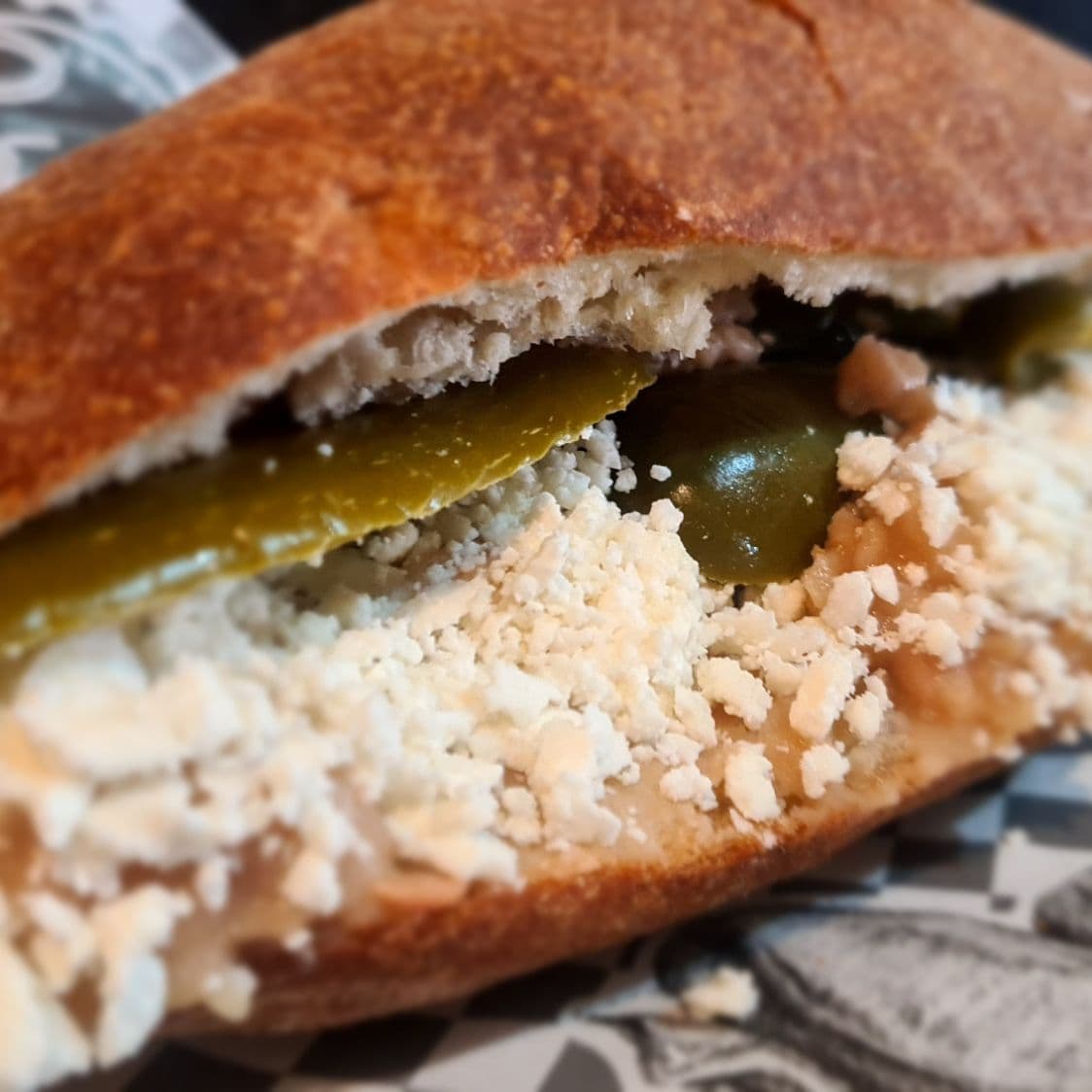 Lonche Mini Frijoles con Queso