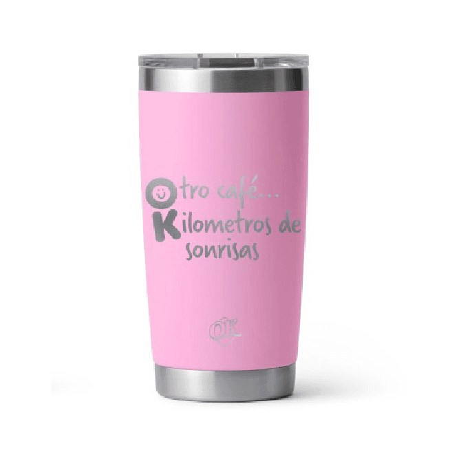Termo OK Rosa