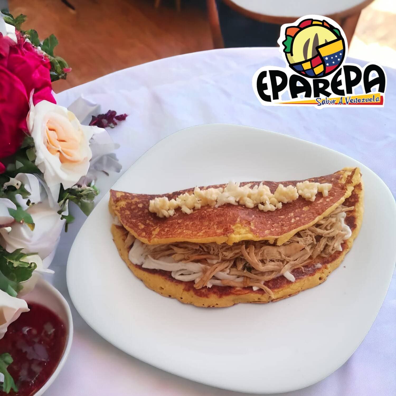 Cachapa de Pollo