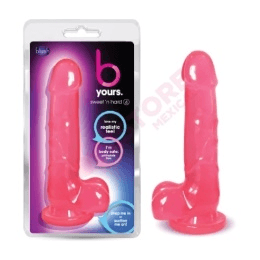 B Yours. Sweet n Hard 4-Pink 7.75"
