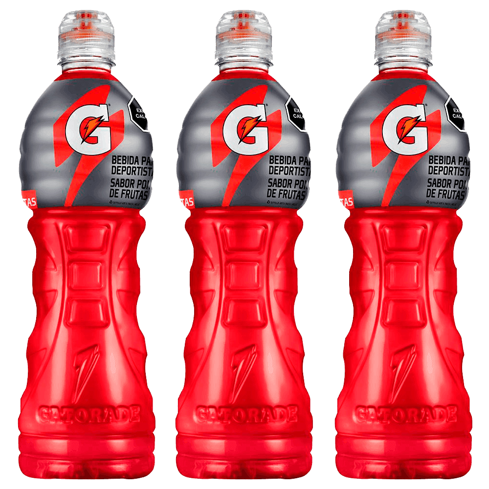 3 Gatorade Ponche 1 Lt