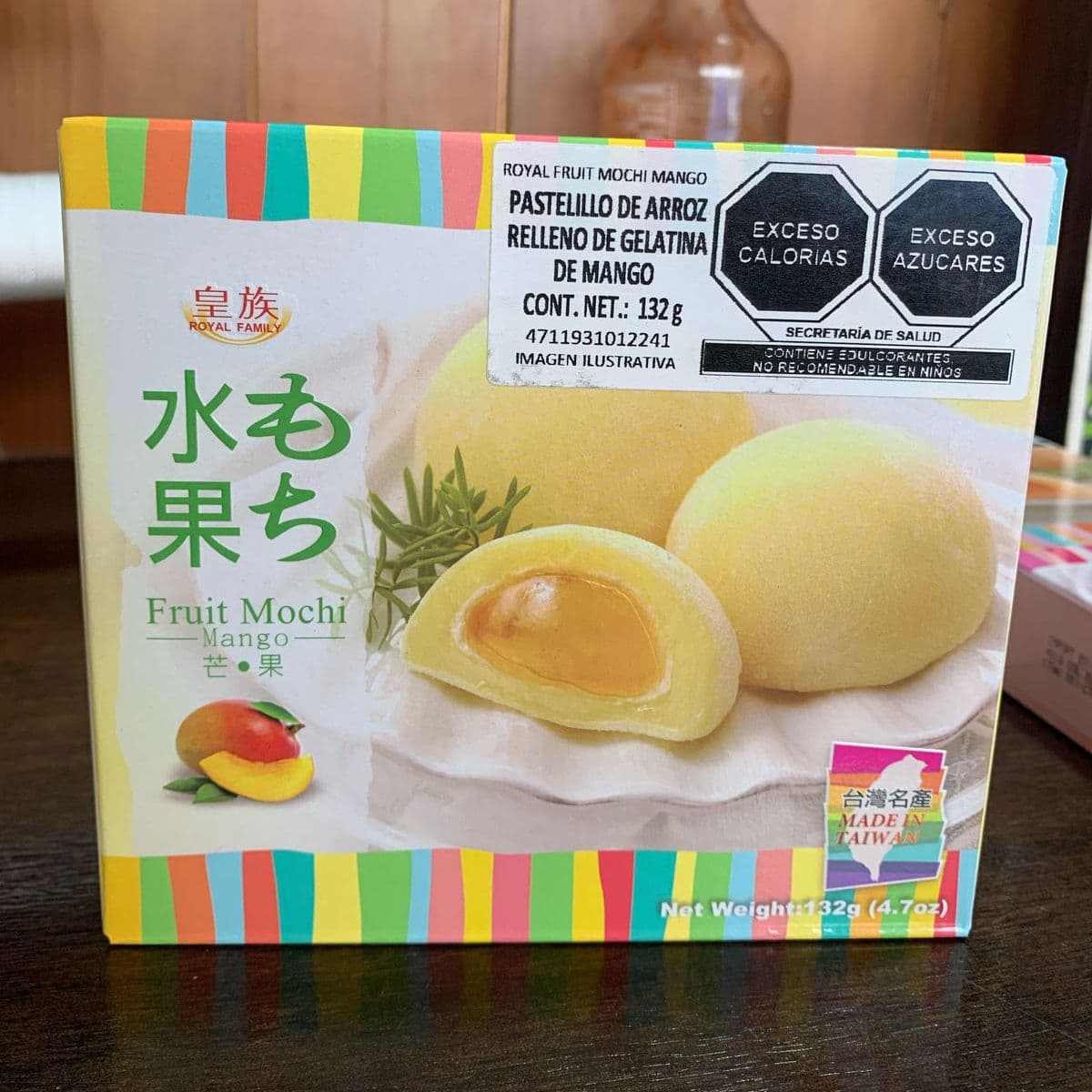 Royal Fruit Mochi Caja