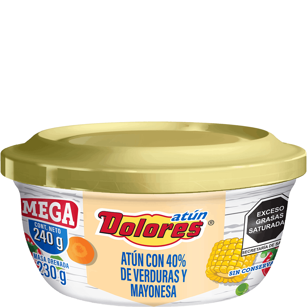 DOLORES ENSALADA CON MAYONESA MAXI CUP CAN 240gr