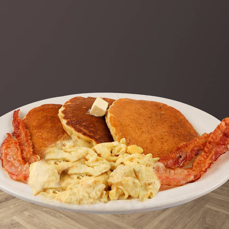 Hot Cakes Americanos (Huevos Revueltos)