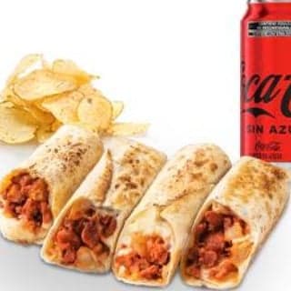 Burritos de Carne al Pastor (4 Pzas)
