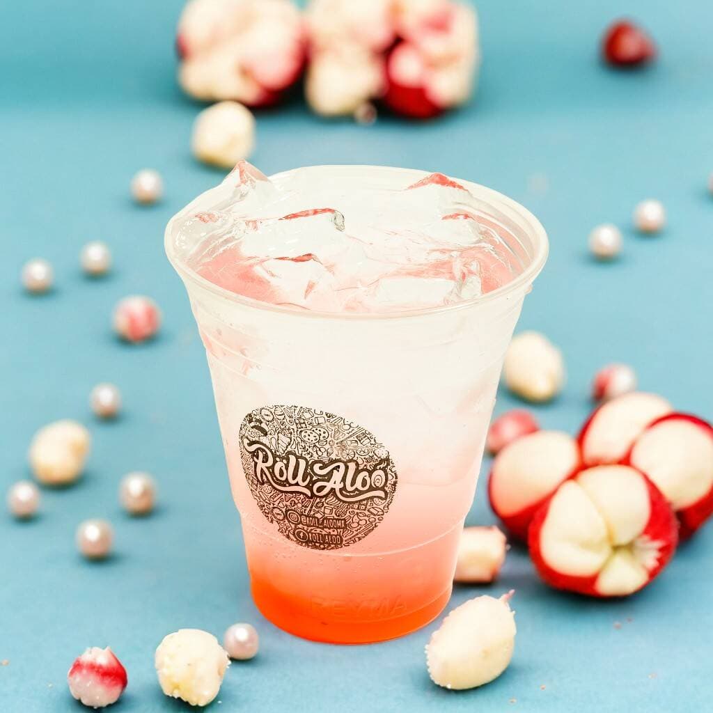 Pink Lemonade Bubble Soda