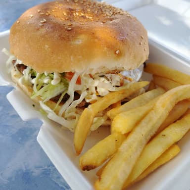 Hamburguesa con papas