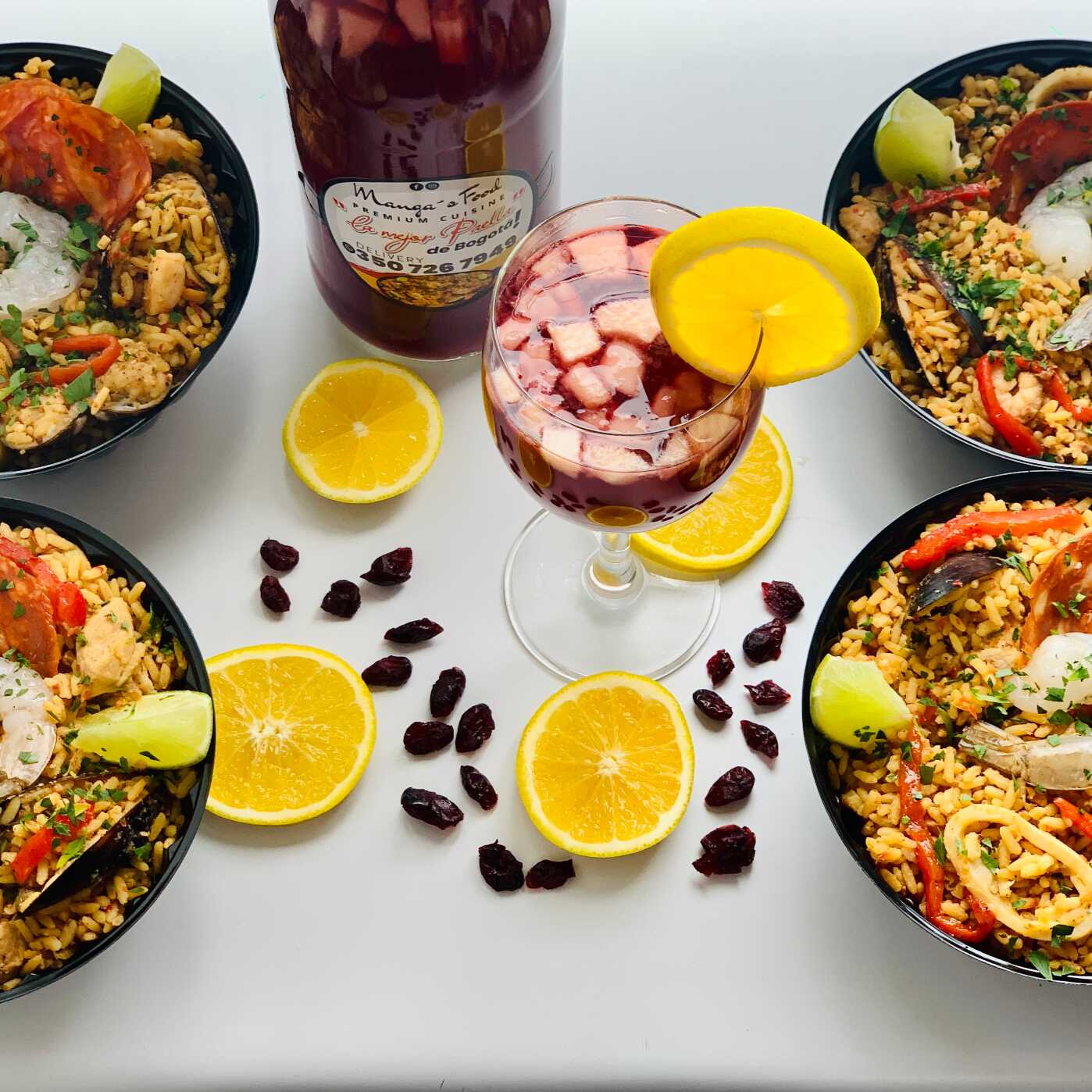 ¡Promo Paella y Sangría para 4!