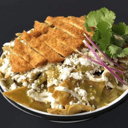 Chilaquiles con Pollo