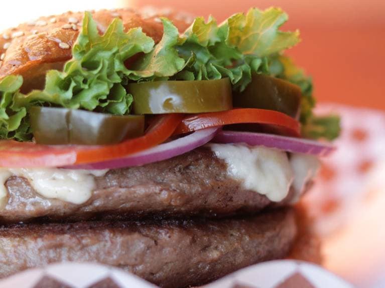 Hamburguesa Arrachera Doble