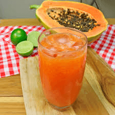 Jugo Combinado de Papaya con Limón 1/2 Litro