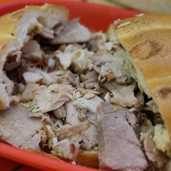 Torta de Lomo Natural al carbon
