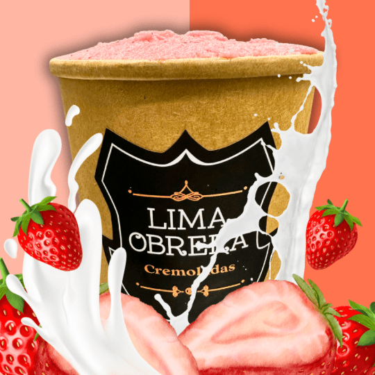 Cremolada de Fresa con Leche 1 L