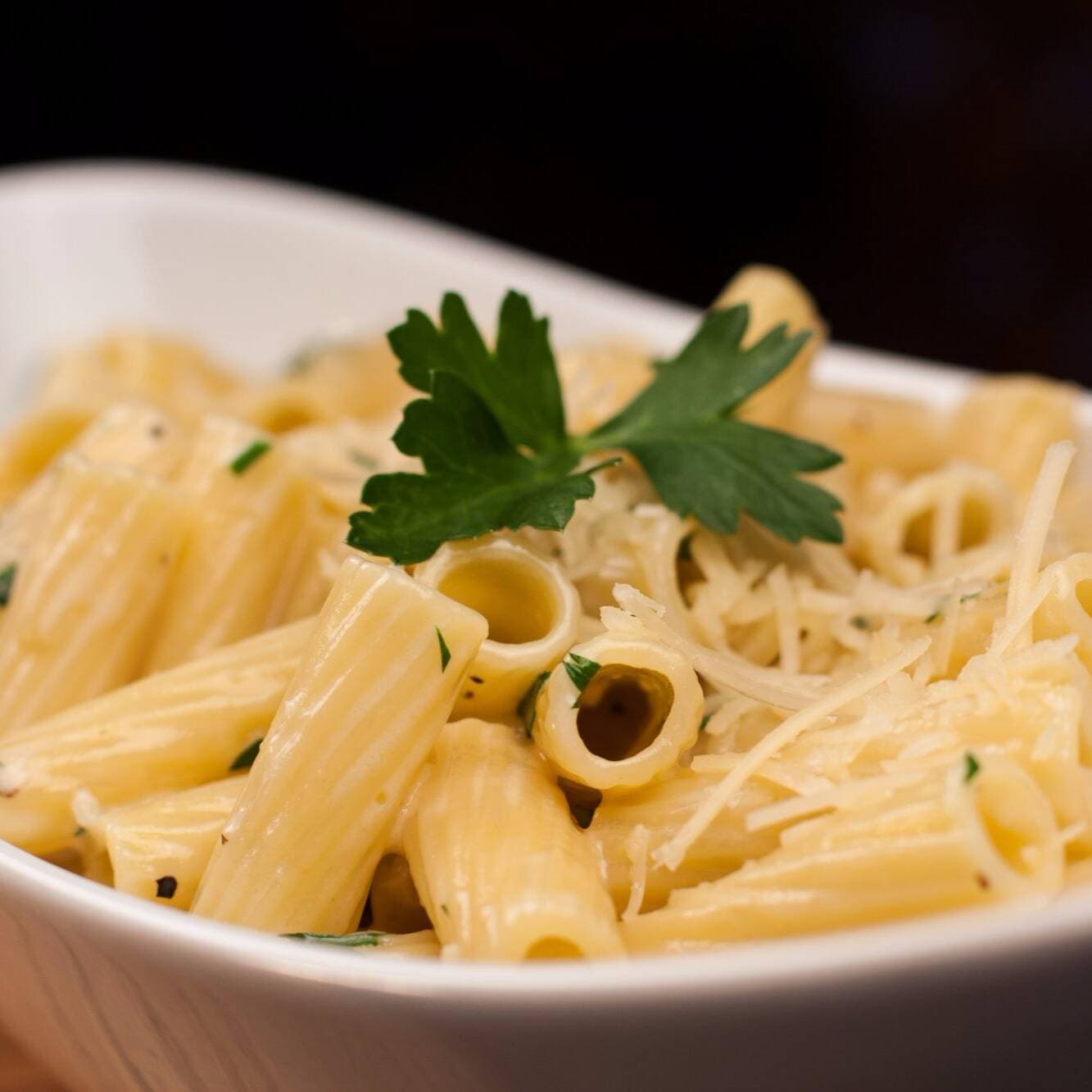 Rigatone Alfredo