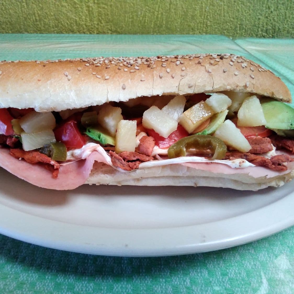 Baguett Al Pastor
