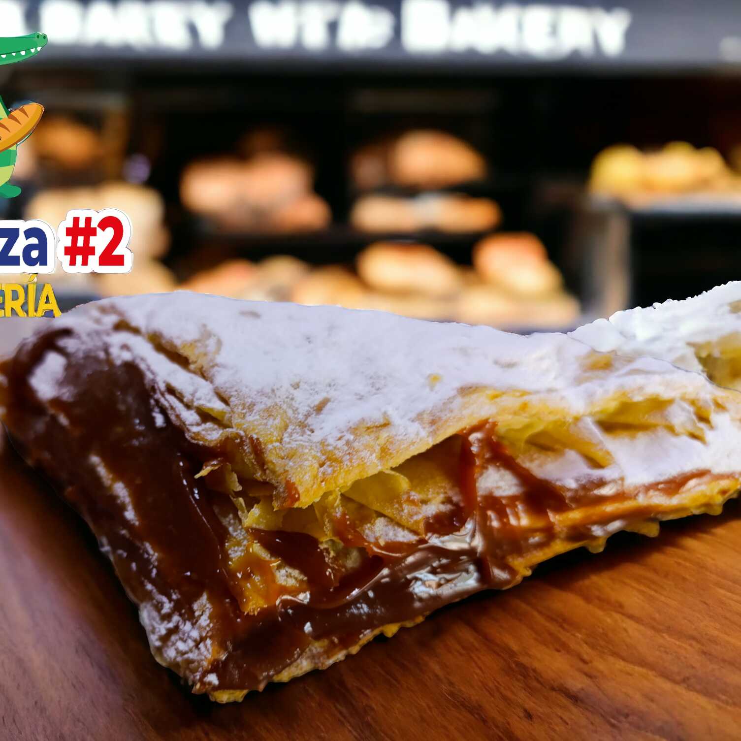 Pañuelo de relleno con Dulce de Leche